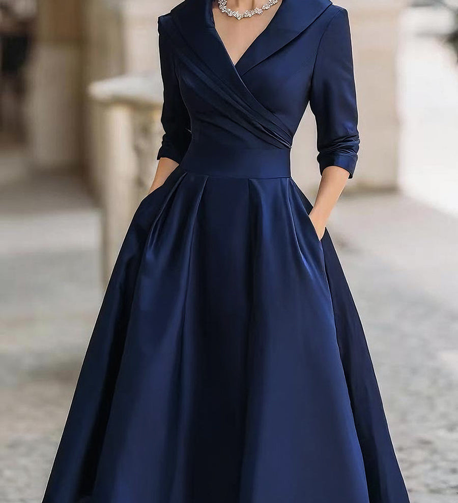 Lea™ - Elegantní midi šaty