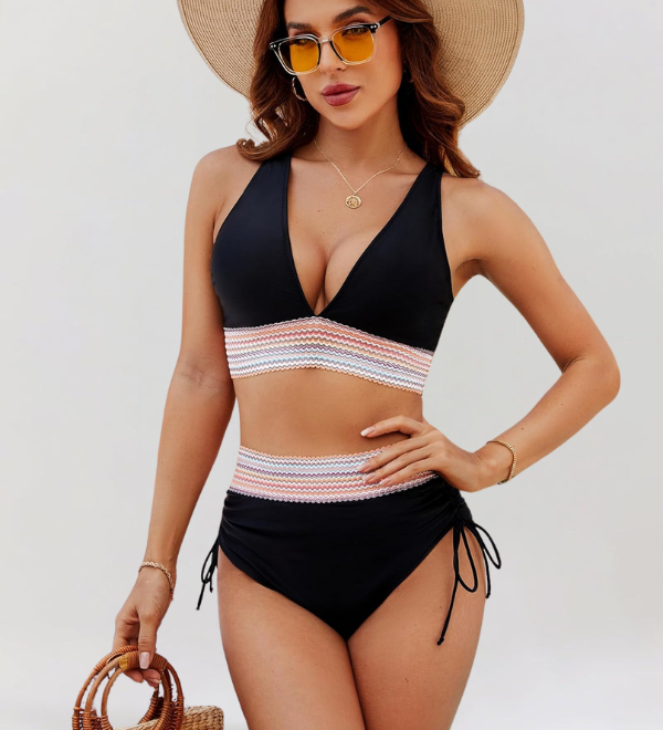 LIDIA | Bikiny set s kontrolou bříška a vysokým pasem