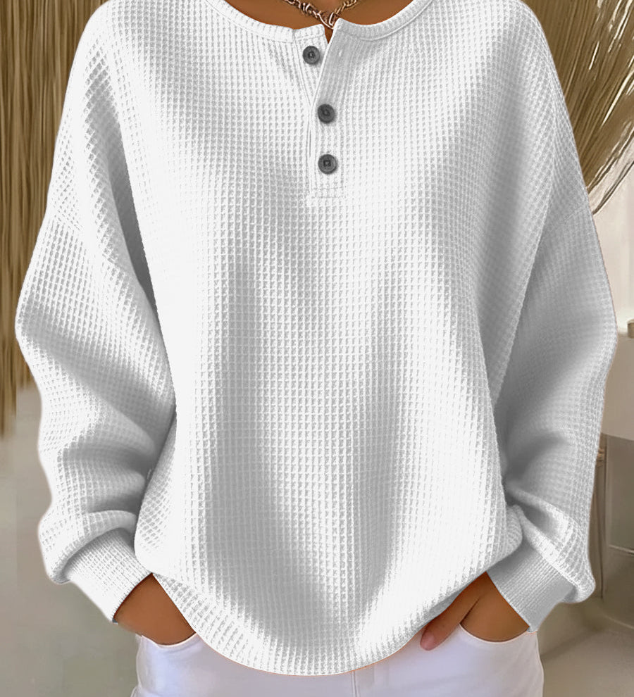 Snuvé™ - Volný kulatý výstřih Sweatshirt