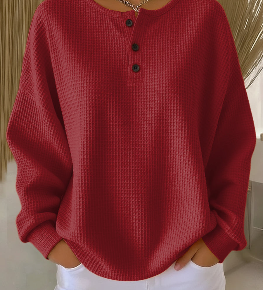 Snuvé™ - Volný kulatý výstřih Sweatshirt