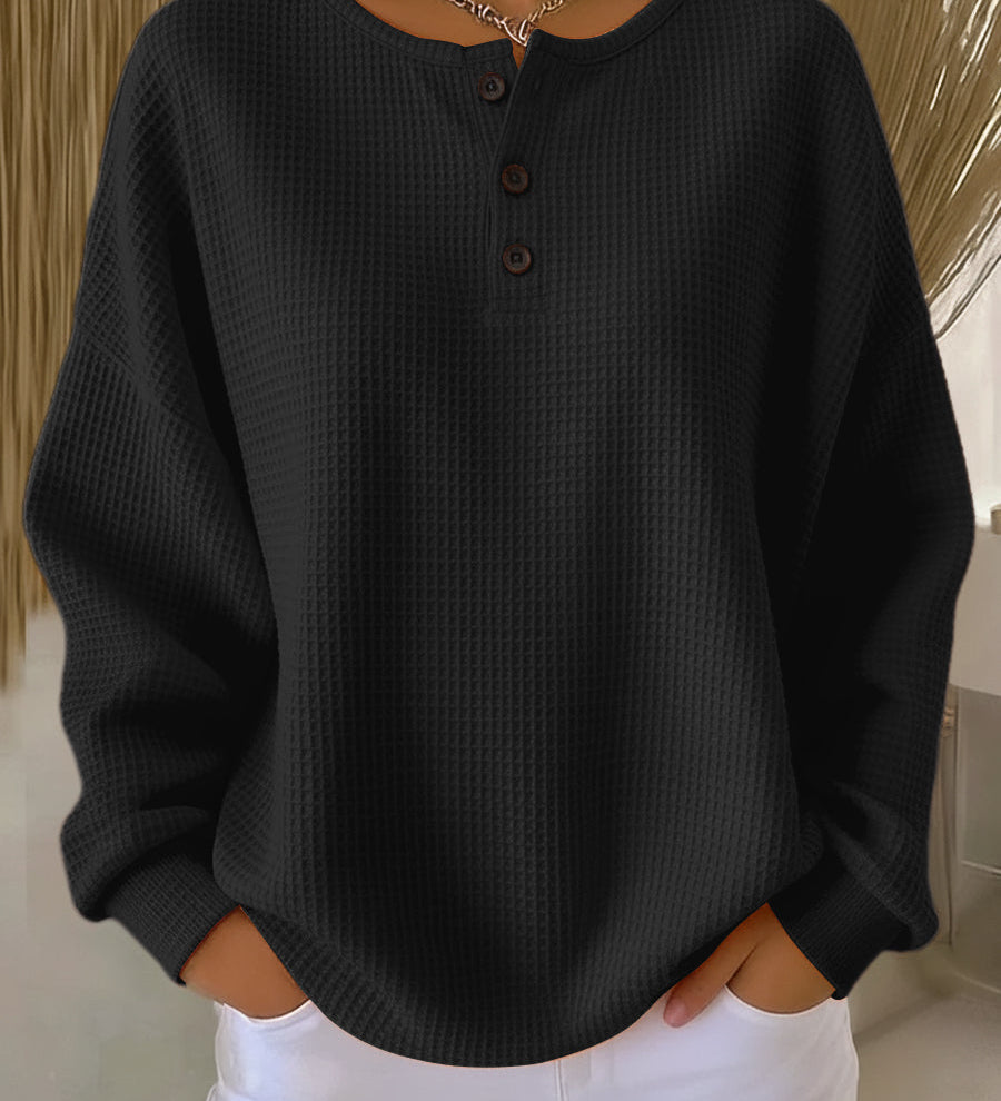 Snuvé™ - Volný kulatý výstřih Sweatshirt