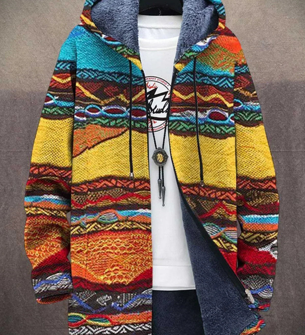 Elouera | Elegantní kardigan inspirovaný uměním